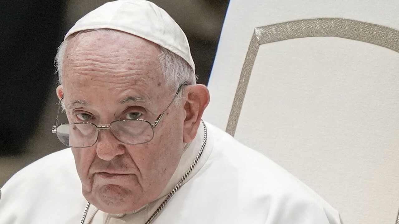 Pope calls for universal ban on surrogacy