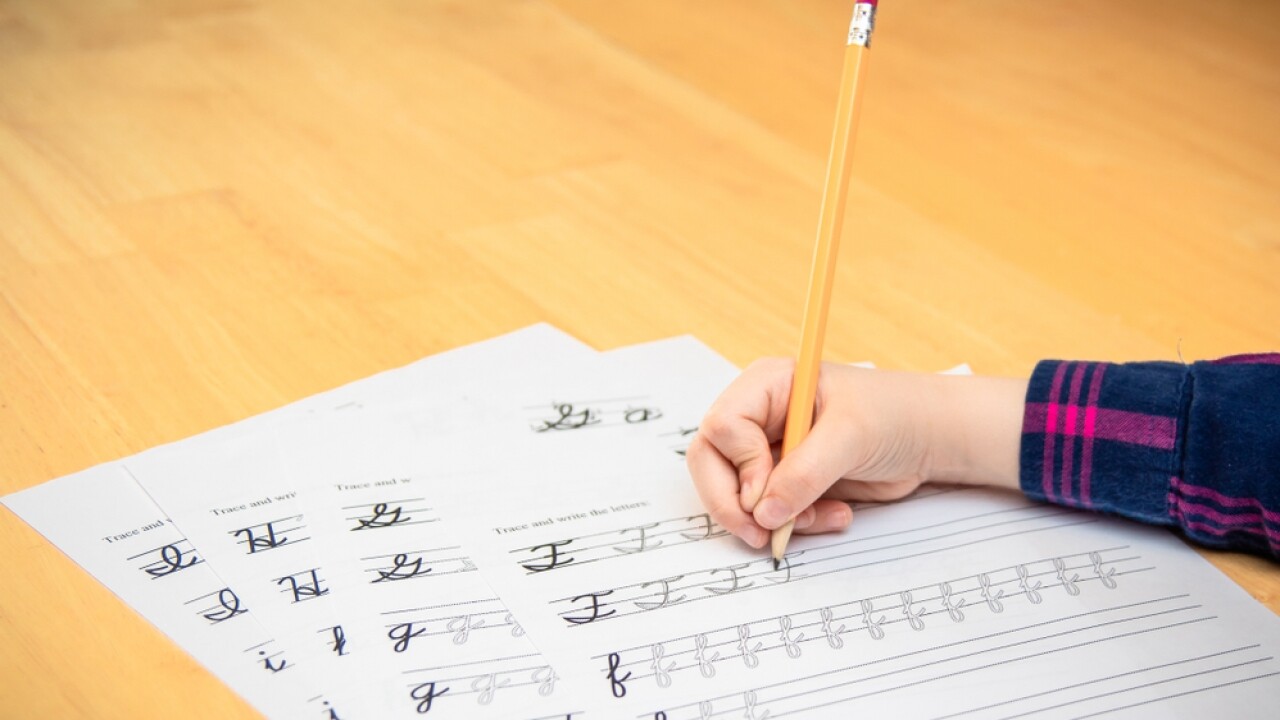 Is cursive making a comeback? California and other states require it